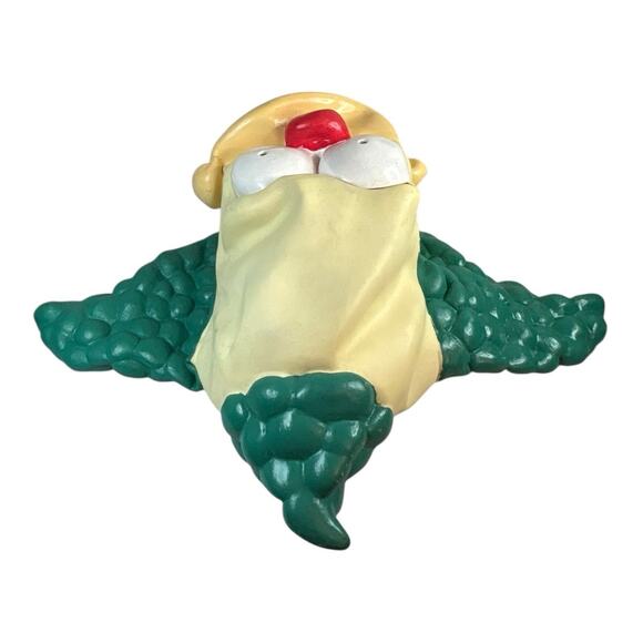 Vintage 2002 The Simpsons "Krusty the Clown" Vinyl Halloween Mask Matt Groening - Picture 7 of 16